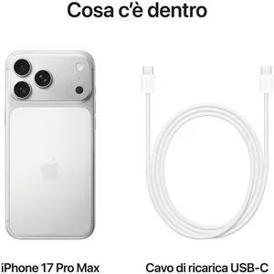 Apple IP 17 PRO MAX 256GB SILVER — foto 3